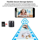 Y3 Mini Camera Wifi Smart Home Surveillance Security Night Vision 1080P HD Small Wireless Camcorder IP Remote Monitoring Cam