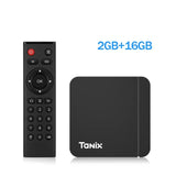 Original Tanix W2 Android 11 Amlogic S905W2 Quad core BT 2.4G&5G Dual Wifi 4K HD Set Top Box 4G/64G PK TX3 TV BOX