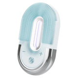 Silicone Gel Cleansing System Electric Facial Cleansing Instrument Waterproof Ultrasonic Beauty Face Cleaning