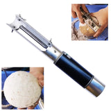 Electric Small Coconut Peeg Tool Portable Peeler with Storage Box Professional Shucker Household