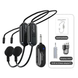 2.4G Wireless Microphone Headset Mic For Voice Amplifier Speaker Karaoke Computer Teaching Meeting Yoga Singing Micro Phone