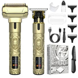 RESUXI 670 Cordless Trimmer Multi-function Electric for Men Household Carving Hair Clipper Shaver