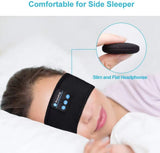 New Sleep Headphone Headband With Wireless Music Sports Sweat Absorption Hair Headband Built-in Sleep Music Eye Mask