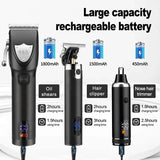 New Resuxi 985 Clippers Ears Nose Trimmer Set Wtih Bag Hair Cutting hine Men's Grooming Tools