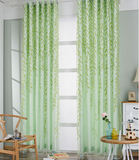 Exquisite Transparent Embroidered Curtains