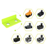 Lithium Ion Bracket Suitcase The Power Tool Storage Accessories 10Pcs For Ryobi Battery Hanger Holder