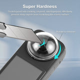 Panoramic Camera Guards Protective Cover Transparent Lens Cap Replacement for Insta360 X4 Accessories