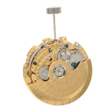 Accuracy Automatic Watch Gold /White Date Day Wheel Wristwatch Replacement for Seiko NH36 Movement