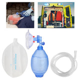 Manual Resuscitator PVC Adult Ambu Bag kit Tool Simple Breathing Apparatus Training Or First Aid At Ambulanc