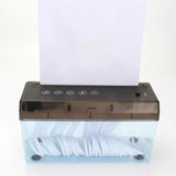 Portable Shredder, Mini hine, A4 Documents Cutting Tool for Commercial Office Desktop Stationery Paper
