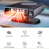 1pc, Portable Car Heater, Car Heater - Portable Car Heater, 12V Car Heater That Plugs Into Cigarette Lighter