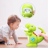 Dino With Voice Recorder And Torch Multi-Coloured Interactive Dinosaur Early Educational Baby Musical Toy
