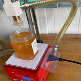 5KG Commercial Electric Paste Filg hine Gear Honey Pump Weighing Type Viscous Liquid Automatic Filler Food Processor