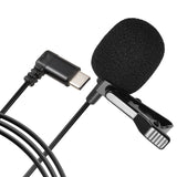 Sports Camera Clip-on Lapel Mic Plug-and Play Pickup Noise Reduction External Microphone for SJCAM SJ20/C200PRO