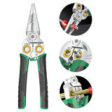 Wire Stripper Tools Multitool Plier Crimper Cable Cutter Multifunctional Stripping Crimping Pliers Terminal Hand Tool