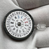 3.8 O'Clock NH36A Automatic Movement Watch Self-Winding Mechanical Date/Day Setting 24 Jewels Replacements,White