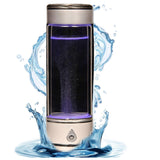 (White) Travel Friendly 420ml Portable H Water Generator Bottle Improves Water Quality Quickly for Home Office and Travel  White