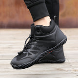 New Outdoor Mid Top Five Finger Hiking Mountaineering for Couples, Sports and Fitness, Large Size Creek Tracing Shoes
