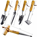 Winslow&Ross gardening stainless steel garden digging hand tools set