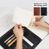 Organizer Portable Fine Workmanship Multifunction Durable Document Paper File Folder with Calculator