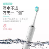 Cross-border intelligent ultrasonic button toothbrush KM-YS702 rechargeable adult oral cleaning electric toothbrush