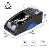 CRUSHER Automatic Rolg hine Mini Portable Cigarette Injecto Wrapping Roller Maker Easy Carrying DIY Smoking Tool