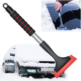 Extendable Ice Scraper with Sponge Handle Car Defrosting Snow Removal Tool Ergonomic Windscreen Protection Accessories