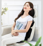 Electric Vibrating Full Body Cushion Neck Back Waist Hip Leg Chair Heating Massage Muscle Stimulator massager