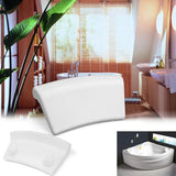 Bath club spa ear picking anti slip cushion pan head against neck bath pillow