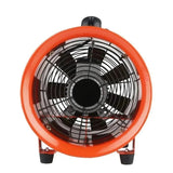 220V 1.5KW Portable Axial w Blower High Speed Mobile Ventilation Strong Exhaust Duct Marine Fan