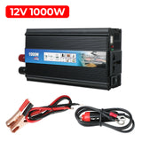 DC 12v To AC 220V with USB Charger Modified sine wave inverter Power Inverter 1000W 2000W Car Voltage Converter