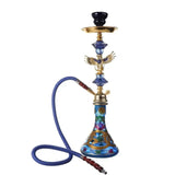 CRUSHER Arab Grass Hookah Set with Single Hose Tobacco Bowl Cigarette Holder Narguile Complete Smoking Pipe Accessories