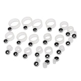 Pack of 22 piece Guides Silicone Ceramic Eyes Fishing Rod
