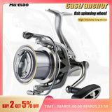 Huidiao Stainless Steel Bearing Spinning Fishing 8000 9000 10000 12000 14000 25KG Powerful Reel Saltwater Fresh Water Drag