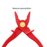Labor-Saving VDE Electrician Plastic Pliers 1000V Insulated with Anti-Burn Glass Fiber for Hand Tools