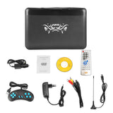13.9 Inches Portable DVD Player Region-free EVD Player USB Port 270 Degree Rotation Swivel Screen EVD Player Lecteur DVD