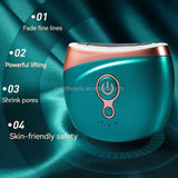 Home Beauty Instrument Portable Rechargeable Vibration Massage Facial Wrinkle Remover Hot and Cold Face Massager Beauty Device