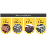 900W MHP-20 Portable Electric Hydraulic Stainless Steel Hole Opener 220V/110V Drilling and Punching hine