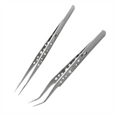 Precision Industrial Anti-Static Magnetic Stainless Steel Tweezers Set for Electronics Soldering Maintenance