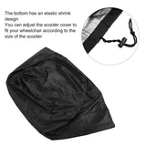 Wheelchair Waterproof Oxford Cloth Elastic Shrinkage Bottom Rain Protection Mobility Scooter Dust Cover