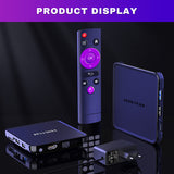 H96 MAX V12 Android 12 Smart TV Box RK3318 4G 64GB 4K 2.4G 5G Wifi BT4.0 Media player Google Play Global Set top box