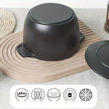 1pc Cast Iron Pan: Multifunctional Dutch Oven For Home Use - Cook Porridge, Soup, And More!