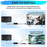 Mayto 2023 New European And American High-definition Indoor DVB-T Digital 4K Free NBC TV Antenna