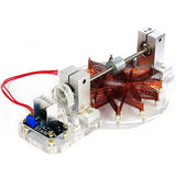 Stark High Speed 20000rpm/min Brushless Hall Magnetic Suspension Motor Model For Science And Education