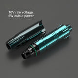 Tattoo Machine Pen 0.1in Stroke Interface 1.1in Diameter Aluminum Alloy Tattoo Pen