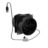 USB Adjustable Speed Solder Absorber ESD Fume Extractor Duct Exhuast with 1M Pipe Tub Ventilation Fan