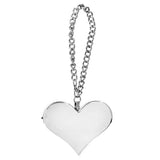 130DB Personal Heart Shape Self Defense Security Alarm Keychain Loud Sound Safety Alert For Woman Kids Elderly