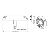 Accessories 316L Stainless Steel Waterproof Marine Light For Boat