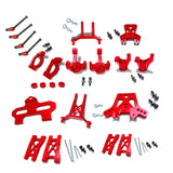 New Metal Upgrade Kit Caster Block Steering Blocks Suspension Arm For Traxxas Latrax Teton 1/18 RC Car Parts