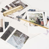 2 Pack Clipboard Acrylic Clipboard With Gold Clip, 8.8X12.2 A4 Letter Size, School And Home Supplies,Office Supplies